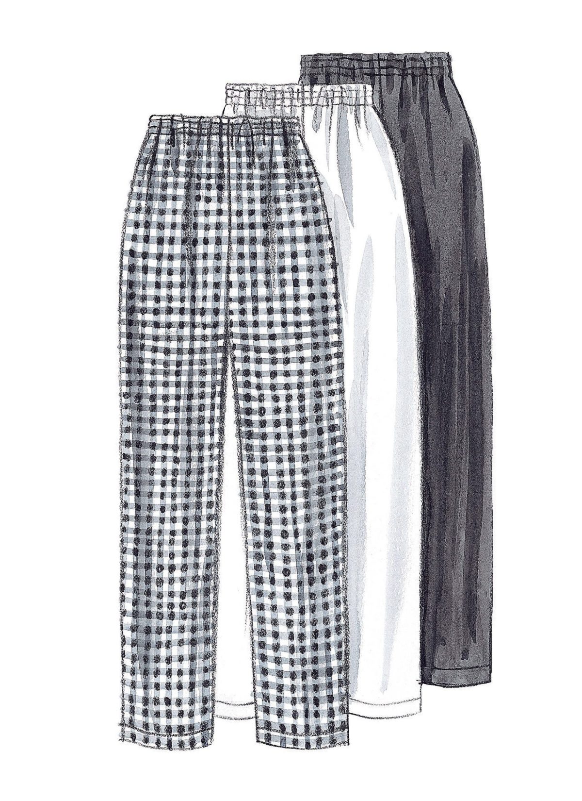 McCall's Sewing Pattern M2233 Misses' and Men's Jacket, Shirt, Apron, Pull-On Pants, Neckerchief and Hat