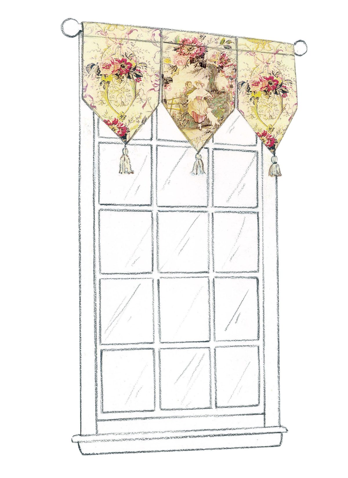 McCall's Sewing Pattern M4408 Window Essentials (Valances and Panels)