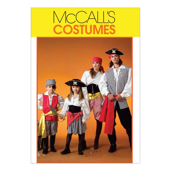 McCall's Sewing Pattern M4952 Misses'/Men's/Children's/Boys'/Girls' Costumes