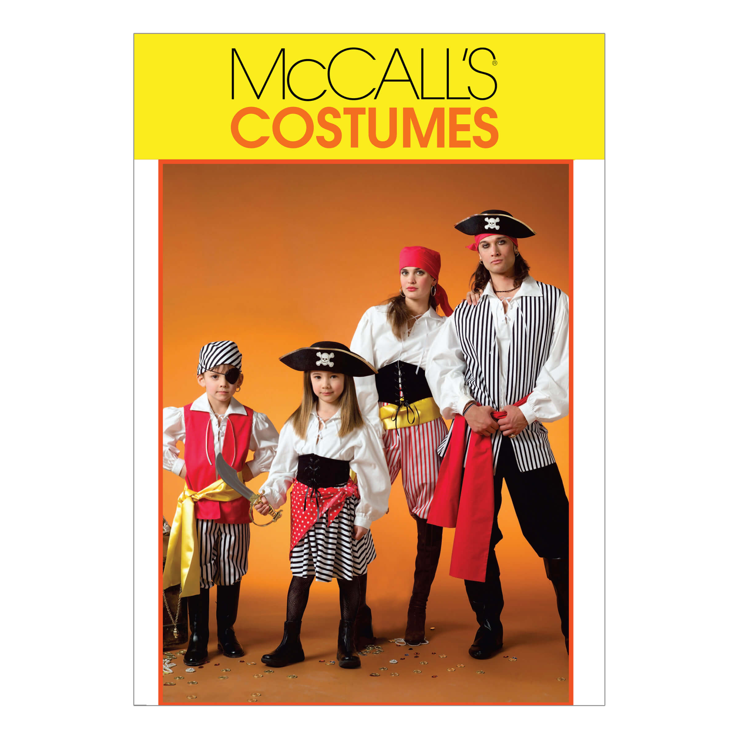 McCall’s Sewing Pattern M4952 Misses’/Men’s/Children’s/Boys’/Girls’ Costumes