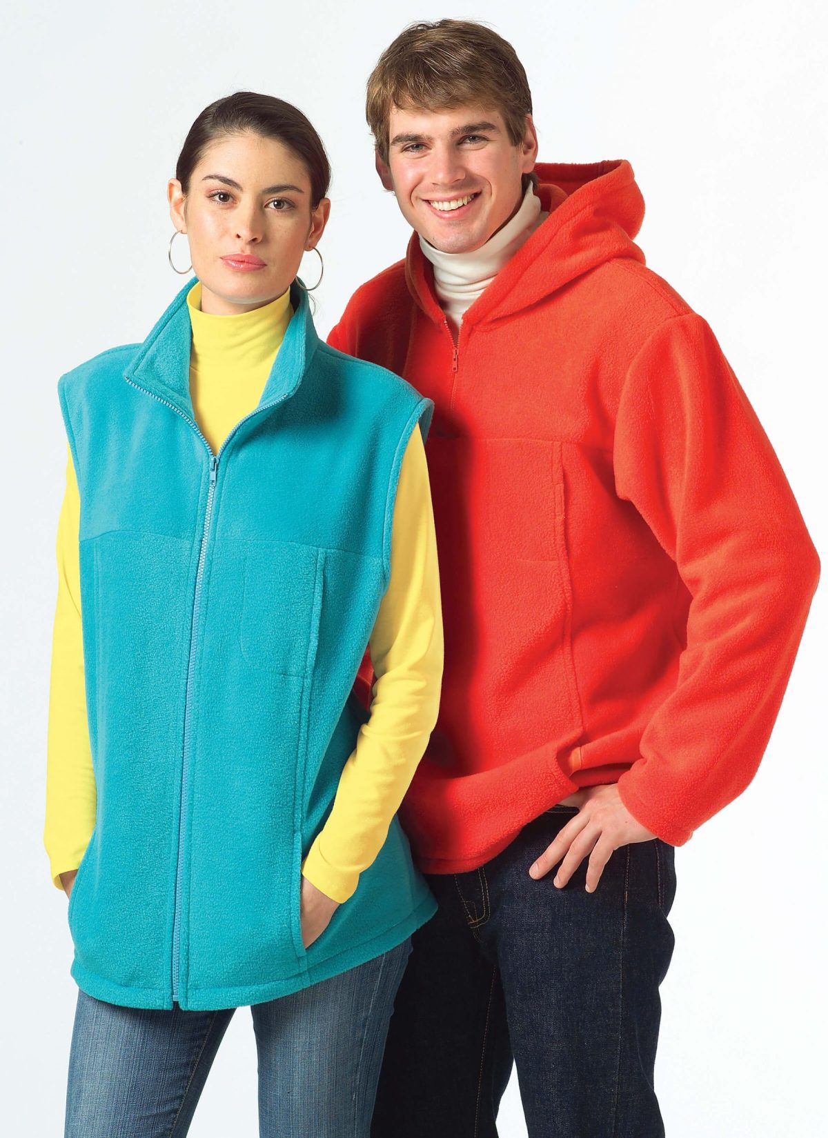 McCall's Sewing Pattern M5252 Misses'/Men's Unlined Vest and Jackets