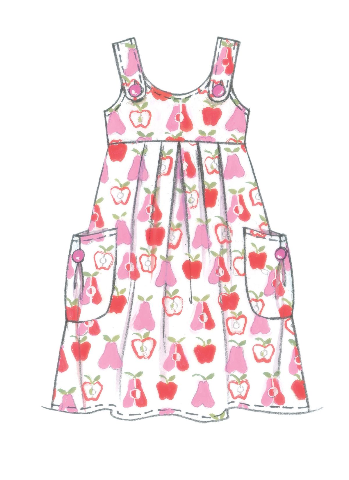 McCall's Sewing Pattern M5613 Children's/Girls' Dresses