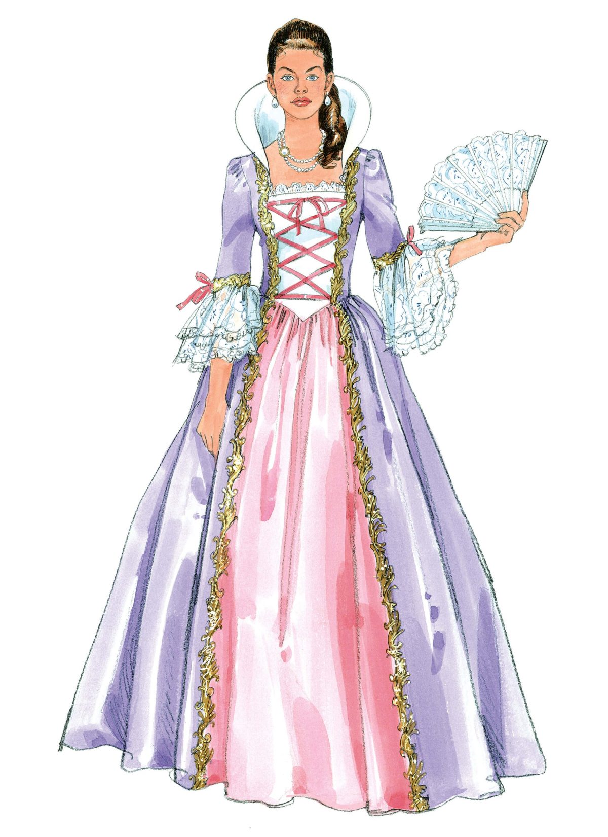 McCall's Sewing Pattern M5731 Misses'/Children's/Girls' Princess Costumes