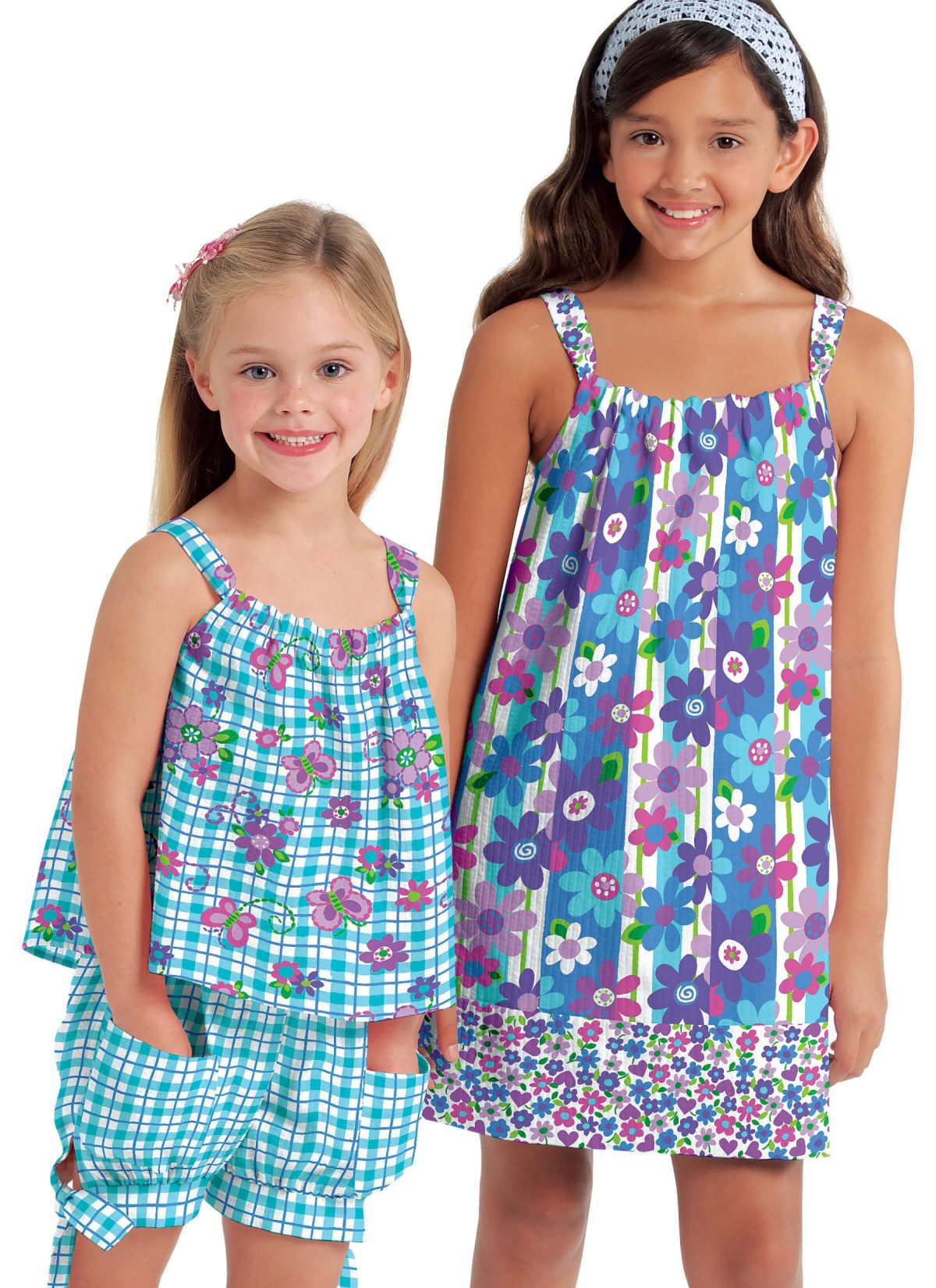 McCall's Sewing Pattern M5797 Children's/Girls' Tops, Dresses, Shorts and Pants