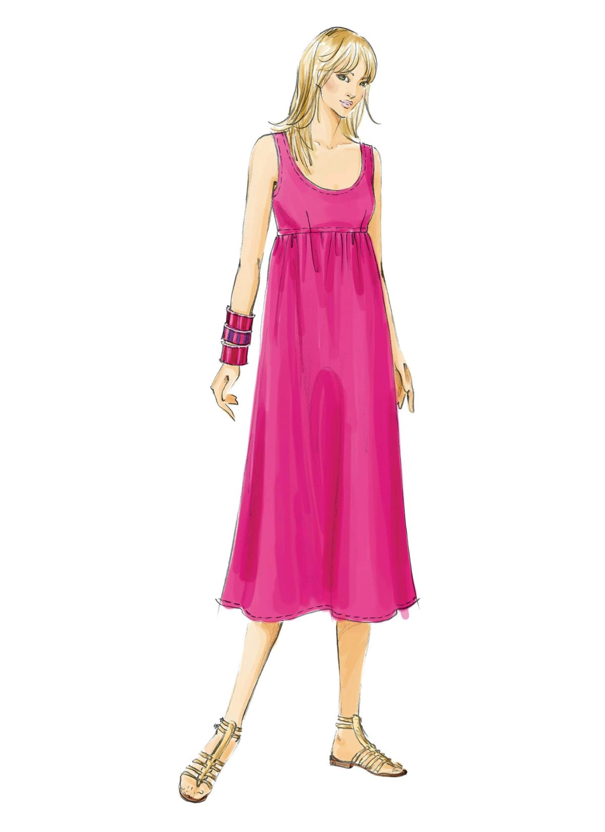 McCall's Sewing Pattern M5893 Misses'/Women's Dresses In 4 Lengths