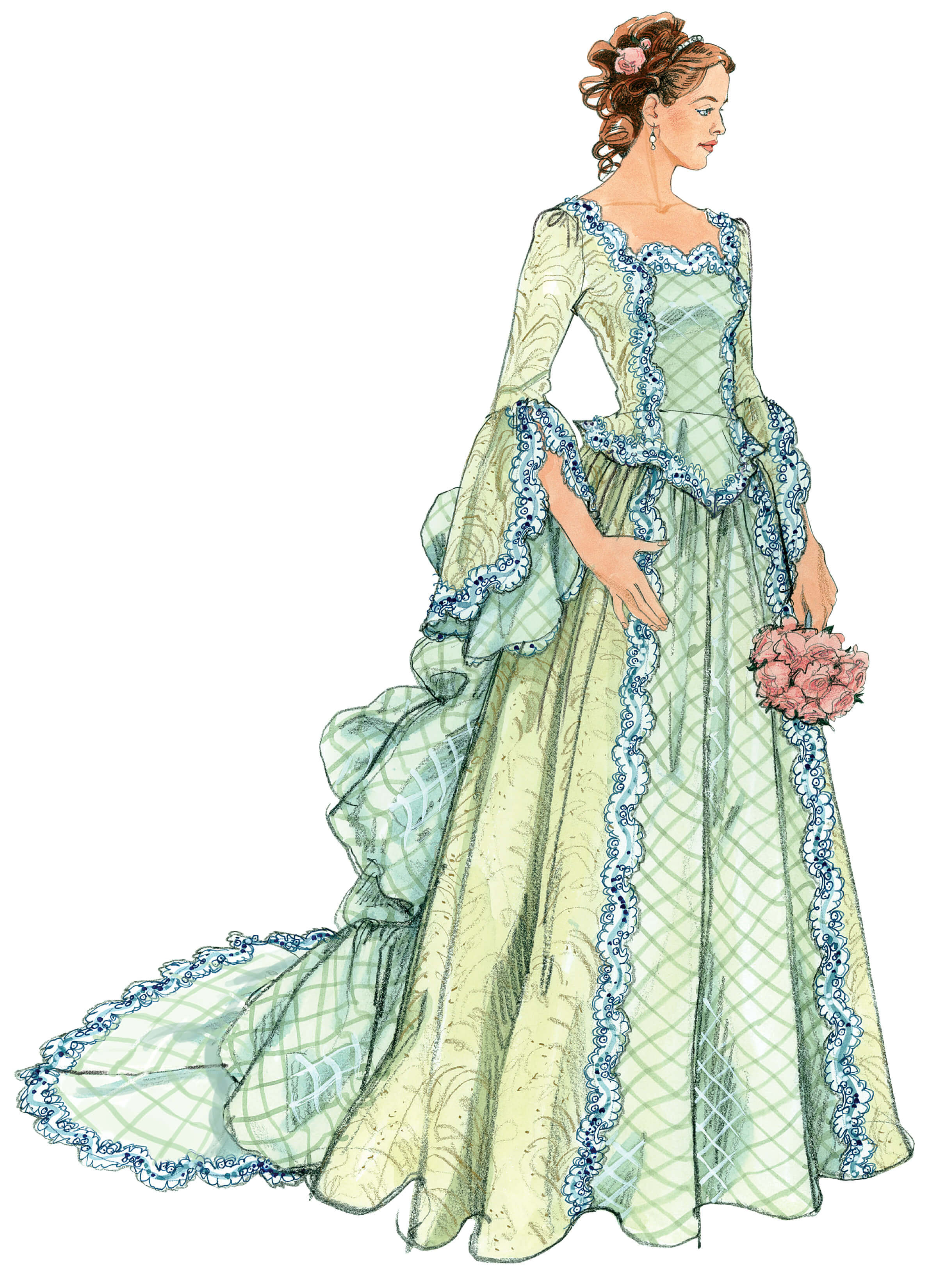 McCall's Sewing Pattern M6097 Misses' Victorian Costume