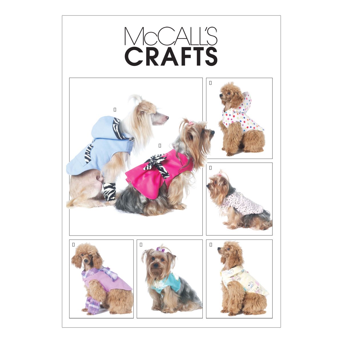 McCall's Sewing Pattern M6218 Pet Clothes