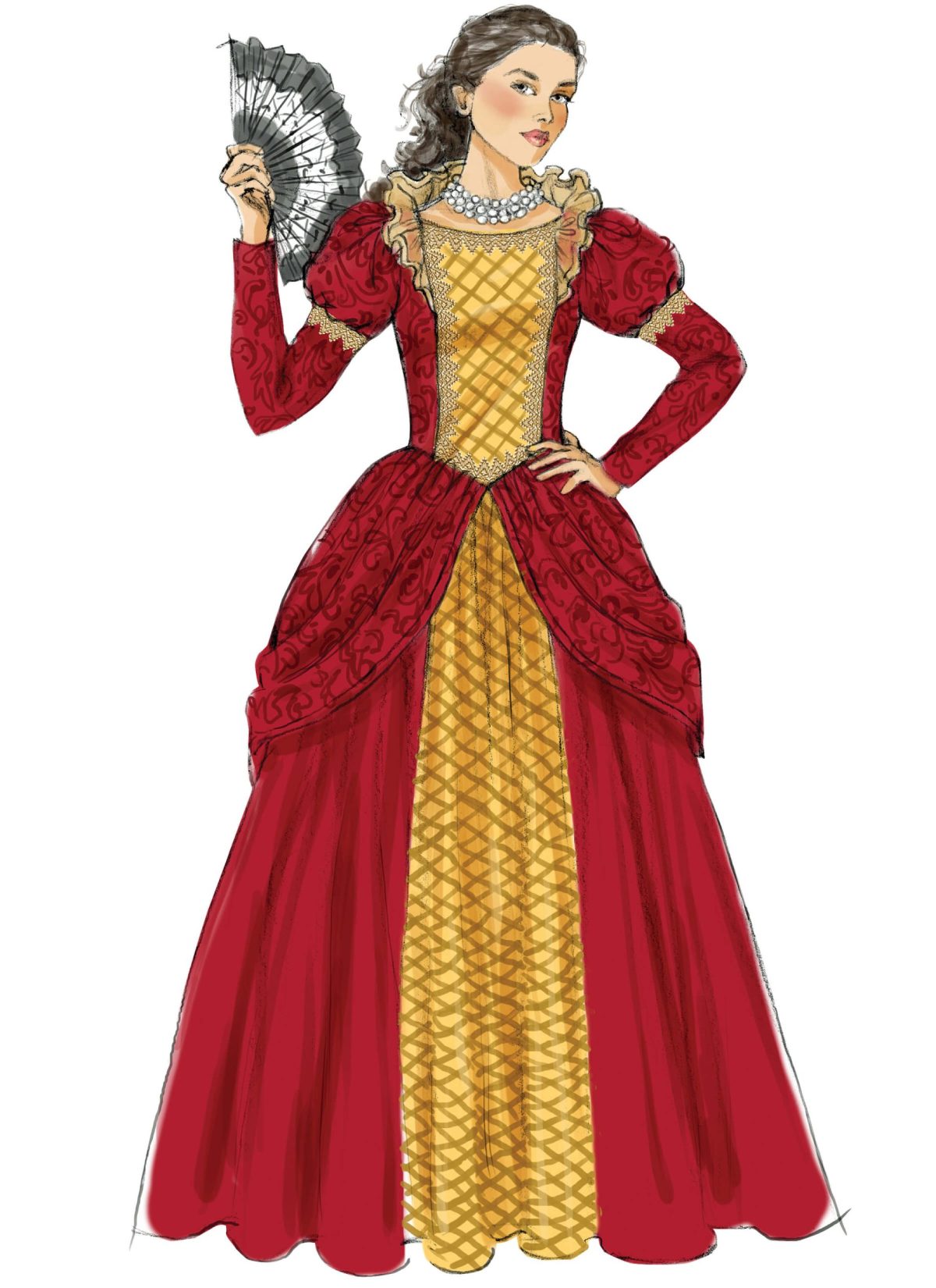 McCall's Sewing Pattern M6420 Misses'/Children's/Girls' Costumes