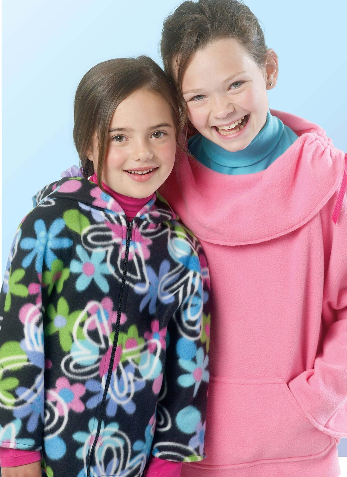 McCall's Sewing Pattern M6431 Children's/Girls' Ponchos