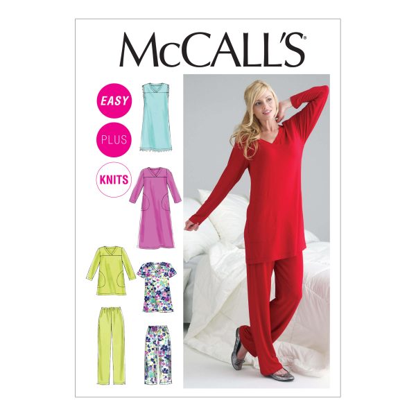 McCall's Sewing Pattern M6474 Misses'/Women's Top, Tunic, Gowns and Pants
