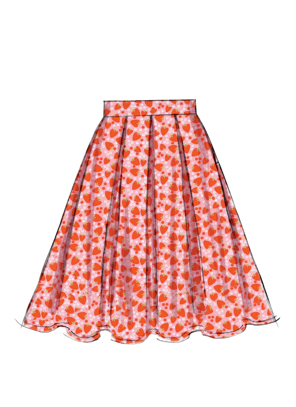 McCall's Sewing Pattern M6706 Misses' Skirts and Petticoat