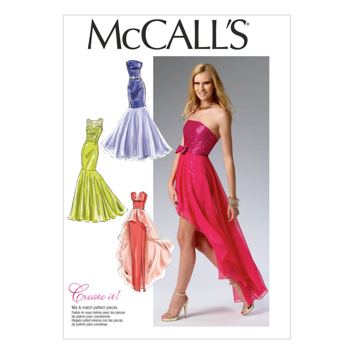 McCall's Sewing Pattern M6838 Misses' Dress