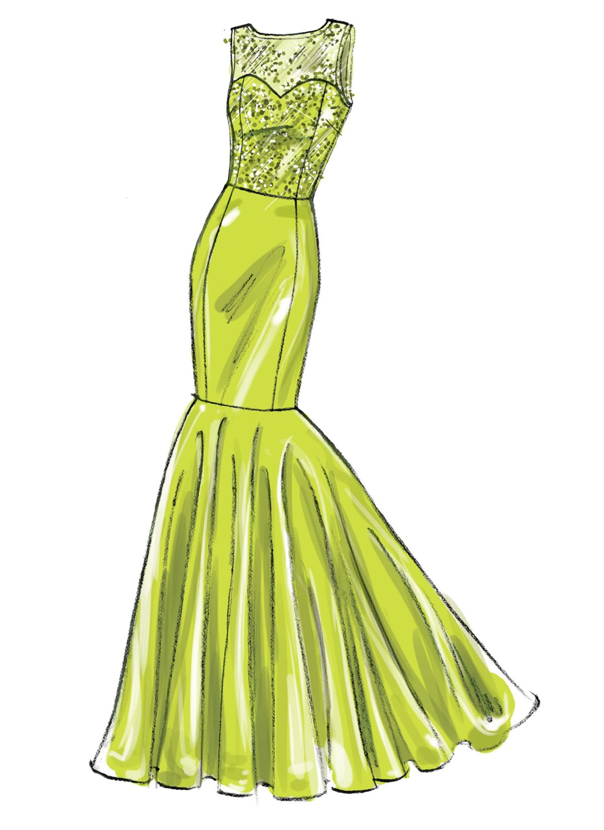 McCall's Sewing Pattern M6838 Misses' Dress