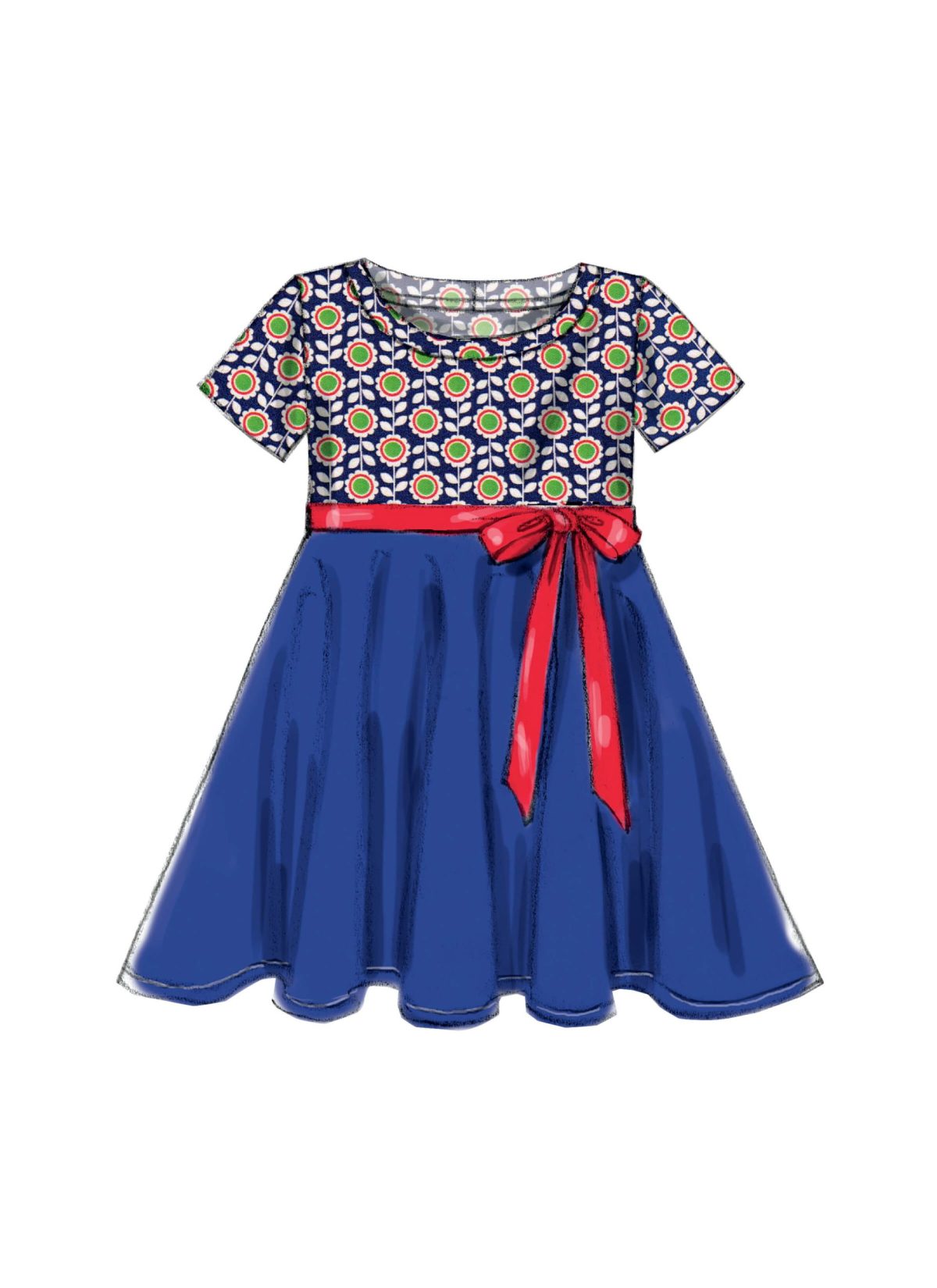 McCall's Sewing Pattern M6915 Chidren's/Girls' Dresses