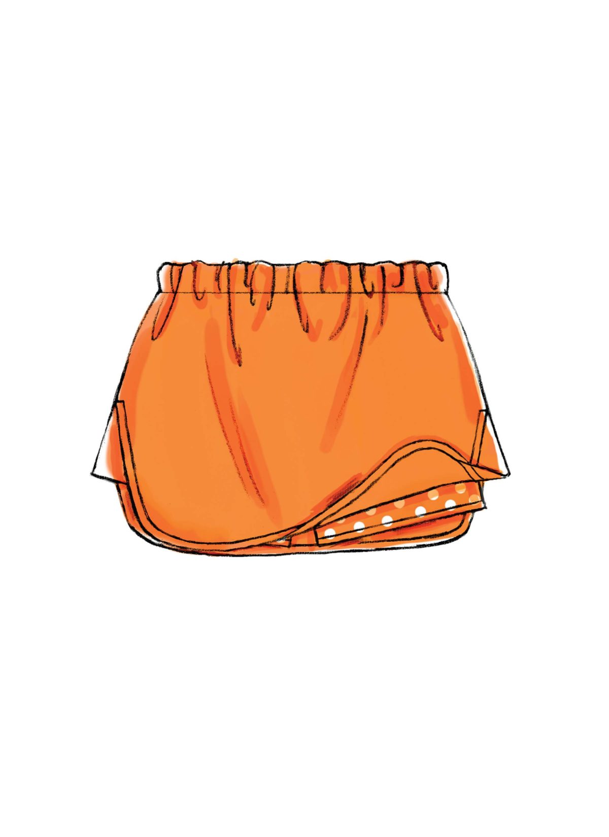 McCall's Sewing Pattern M6918 Children's/Girls' Skorts