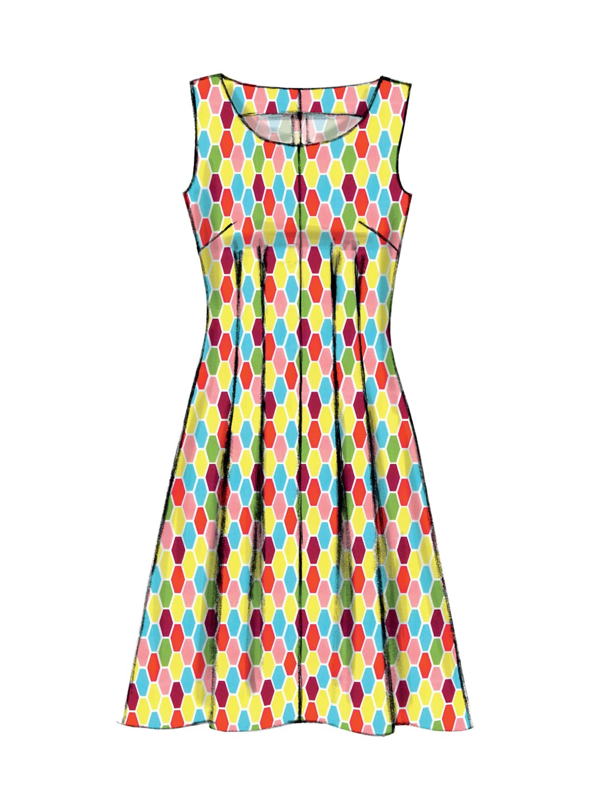 McCall's Sewing Pattern M6958 Misses'/Miss Petite/Women's/Women's Petite Dresses