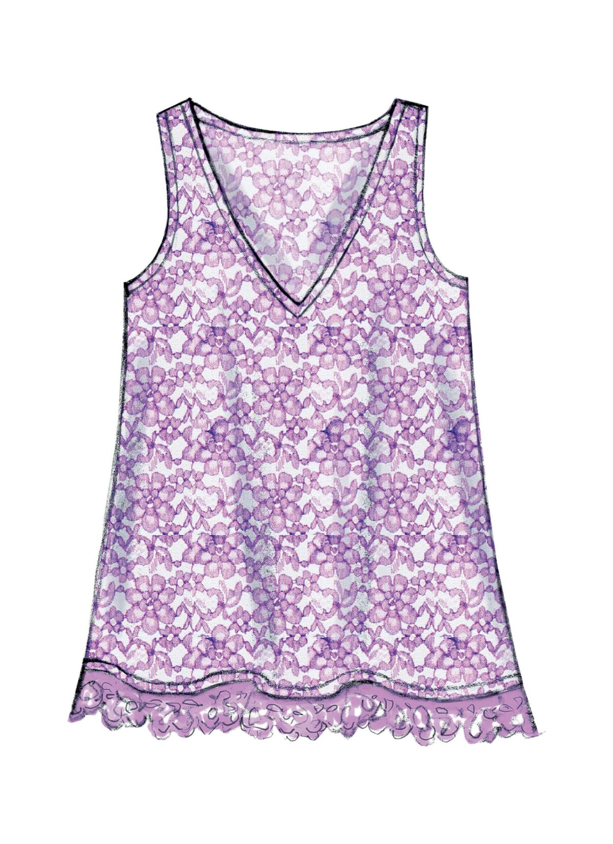 McCall's Sewing Pattern M6960 Misses' Tops and Tunics