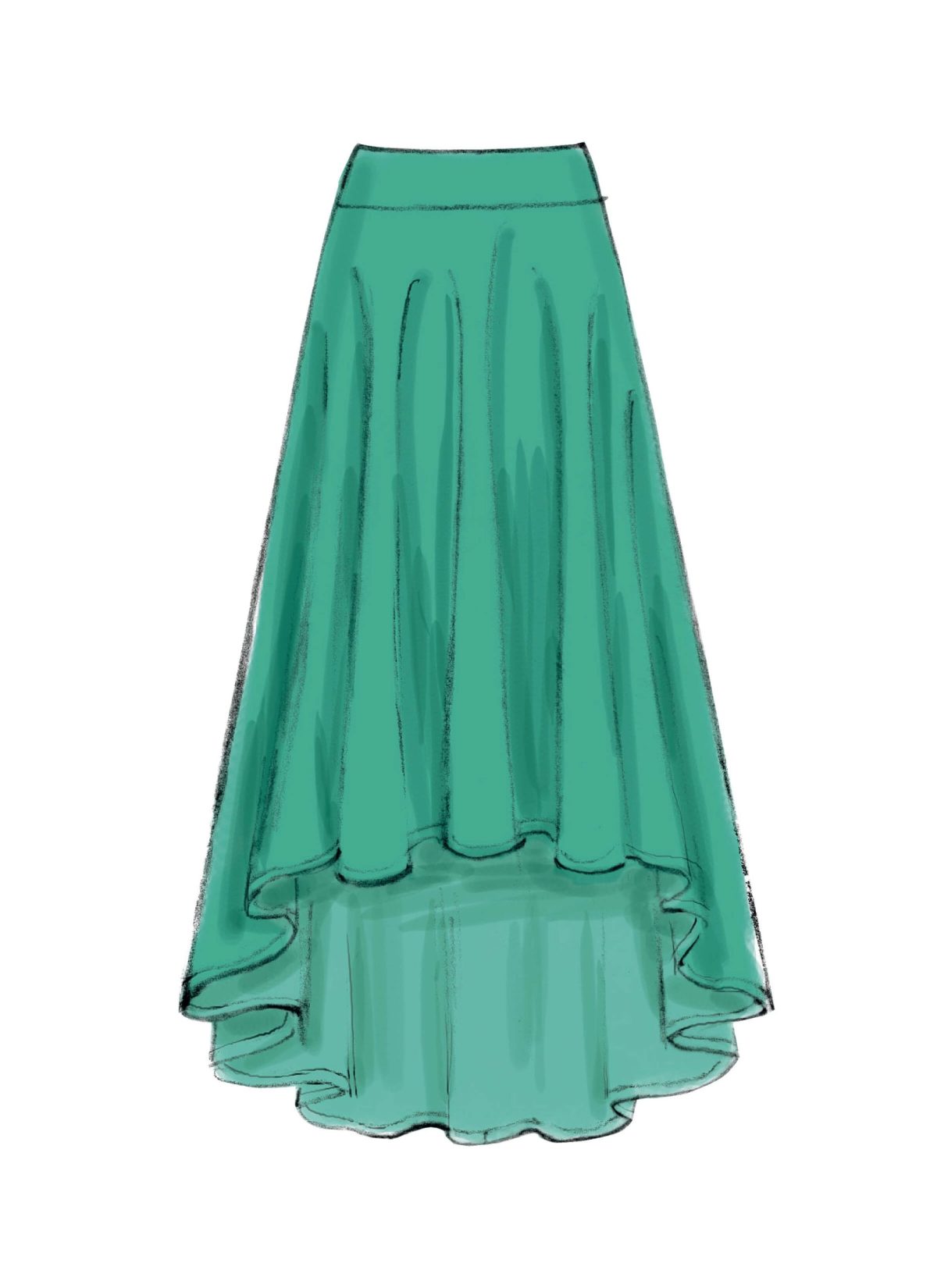 McCall's Sewing Pattern M6966 Misses' Skirts