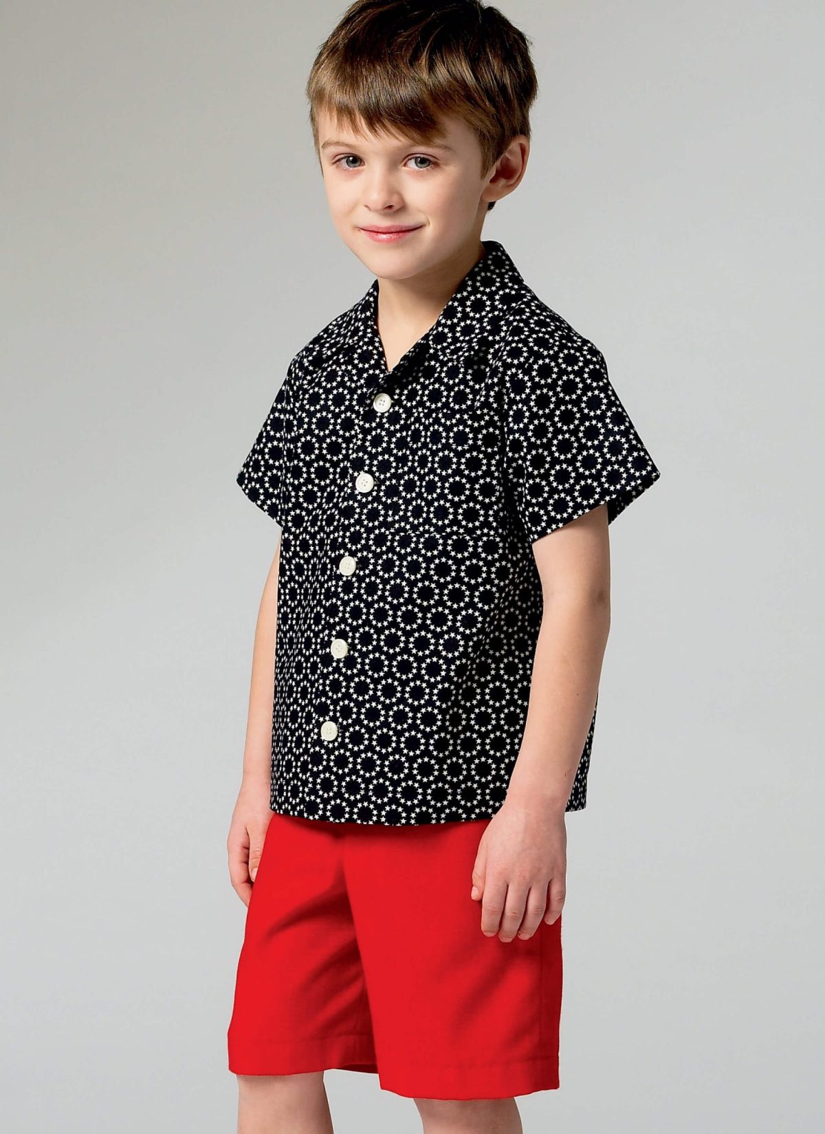 McCall's Sewing Pattern M6972 Men's/Boys' Shirt, Shorts and Pants
