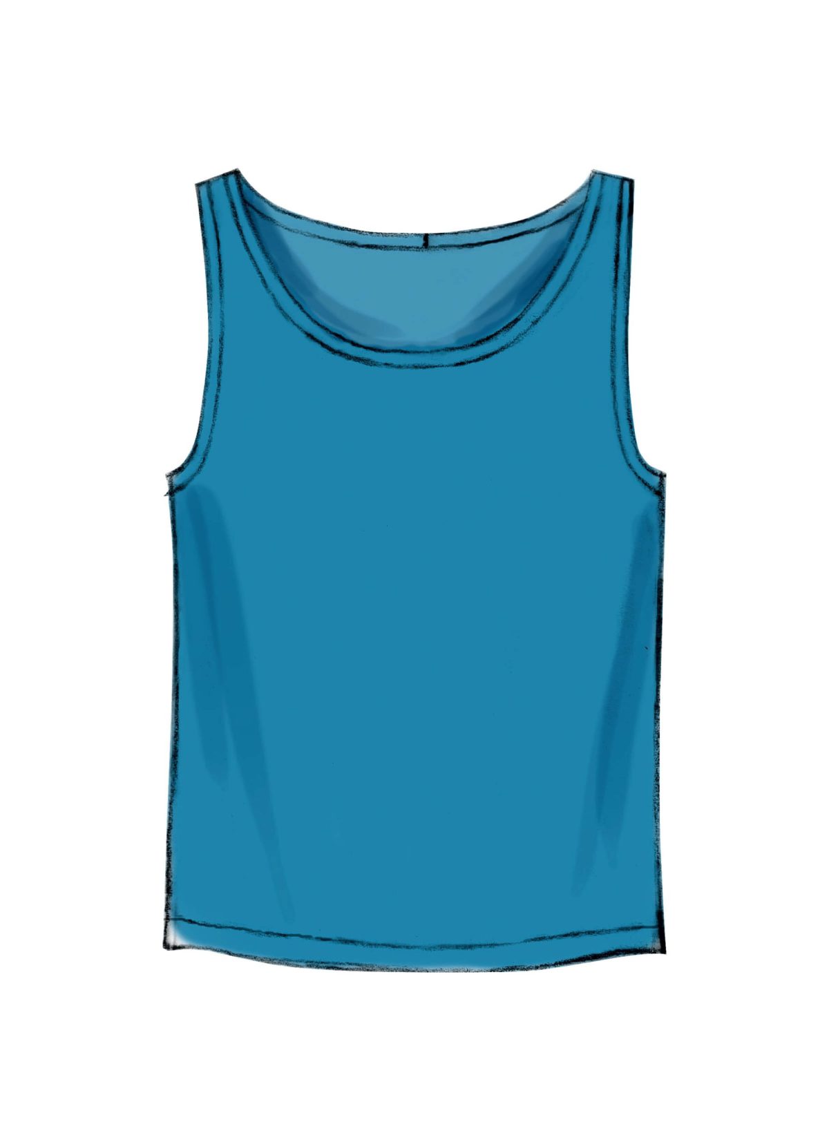 McCall's Sewing Pattern M6973 Men's Tank Tops, T-Shirts and Shorts