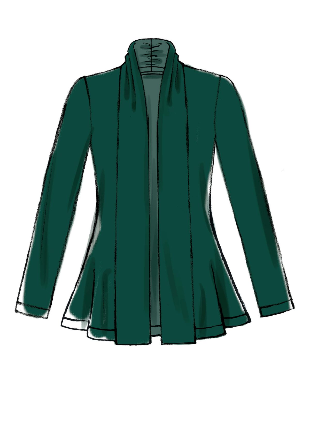 McCall's Sewing Pattern M6996 Misses' Jackets and Belt