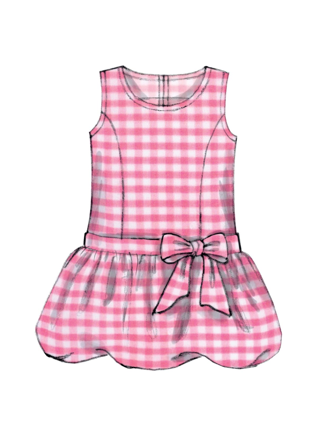 McCall's Sewing Pattern M7008 Children's/Girls' Jumpers