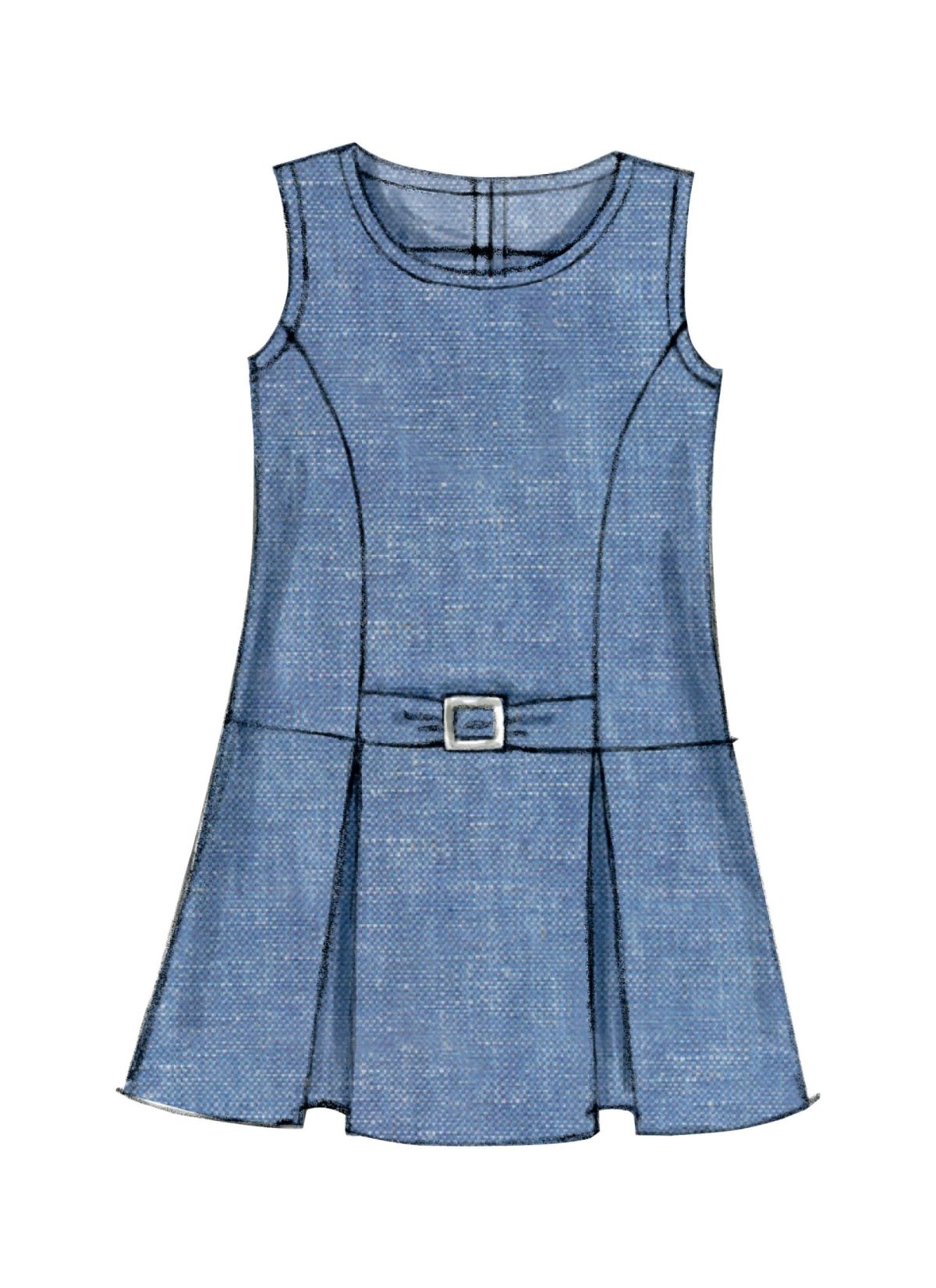 McCall's Sewing Pattern M7008 Children's/Girls' Jumpers