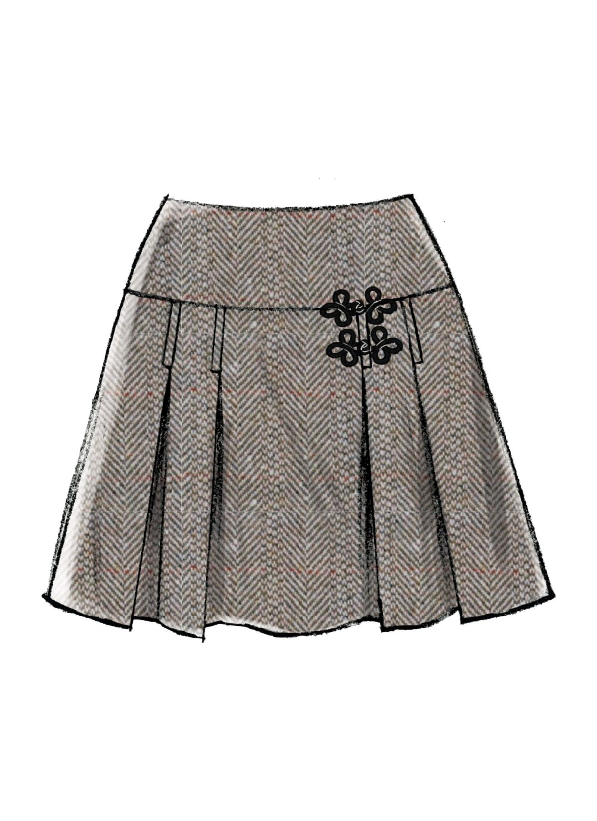 McCall's Sewing Pattern M7022 Misses' Skirts