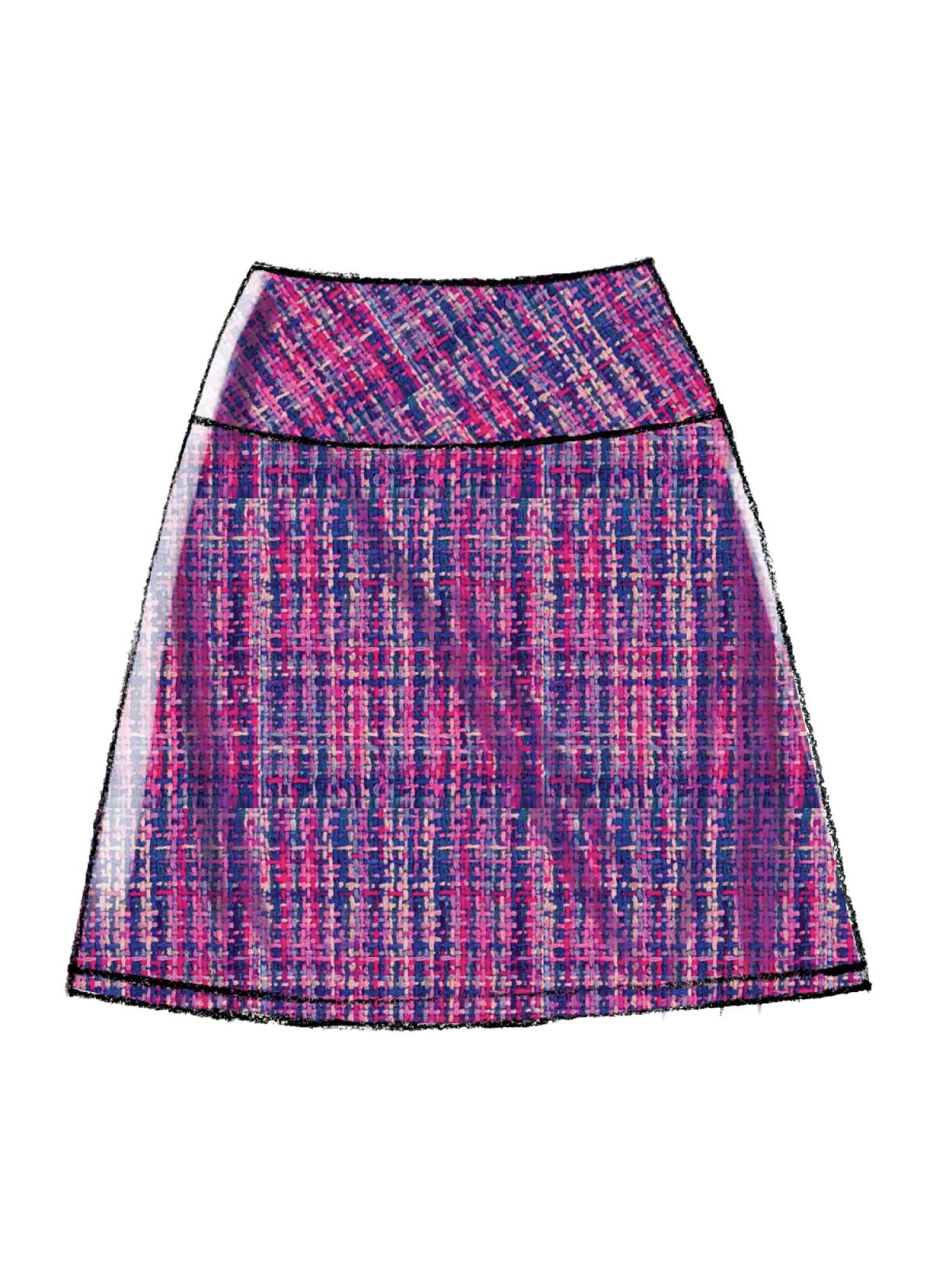 McCall's Sewing Pattern M7022 Misses' Skirts