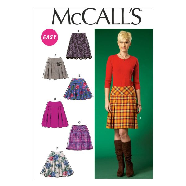 McCall's Sewing Pattern M7022 Misses' Skirts
