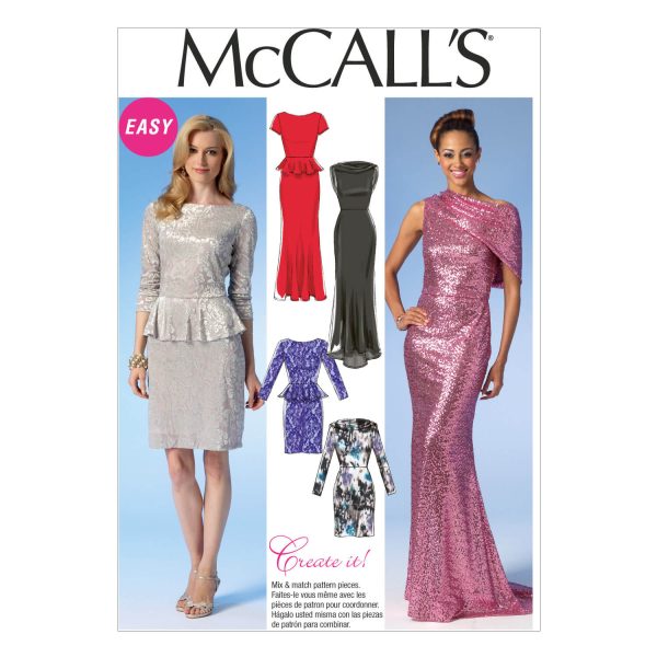 McCall's Sewing Pattern M7047 Misses' Dresses
