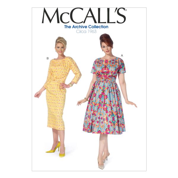 McCall's Sewing Pattern M7086 Misses'/Women's Dresses