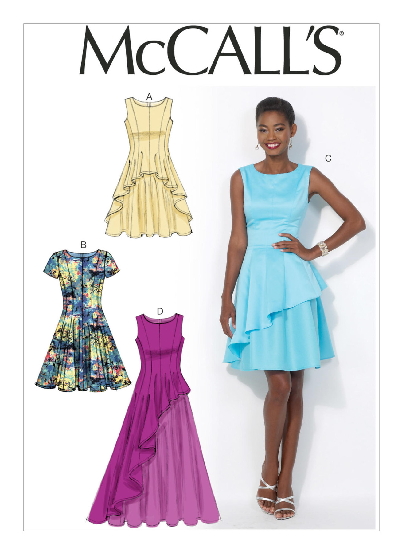 McCall’s Sewing Pattern M7091 Misses’ Fit and Flare Dresses