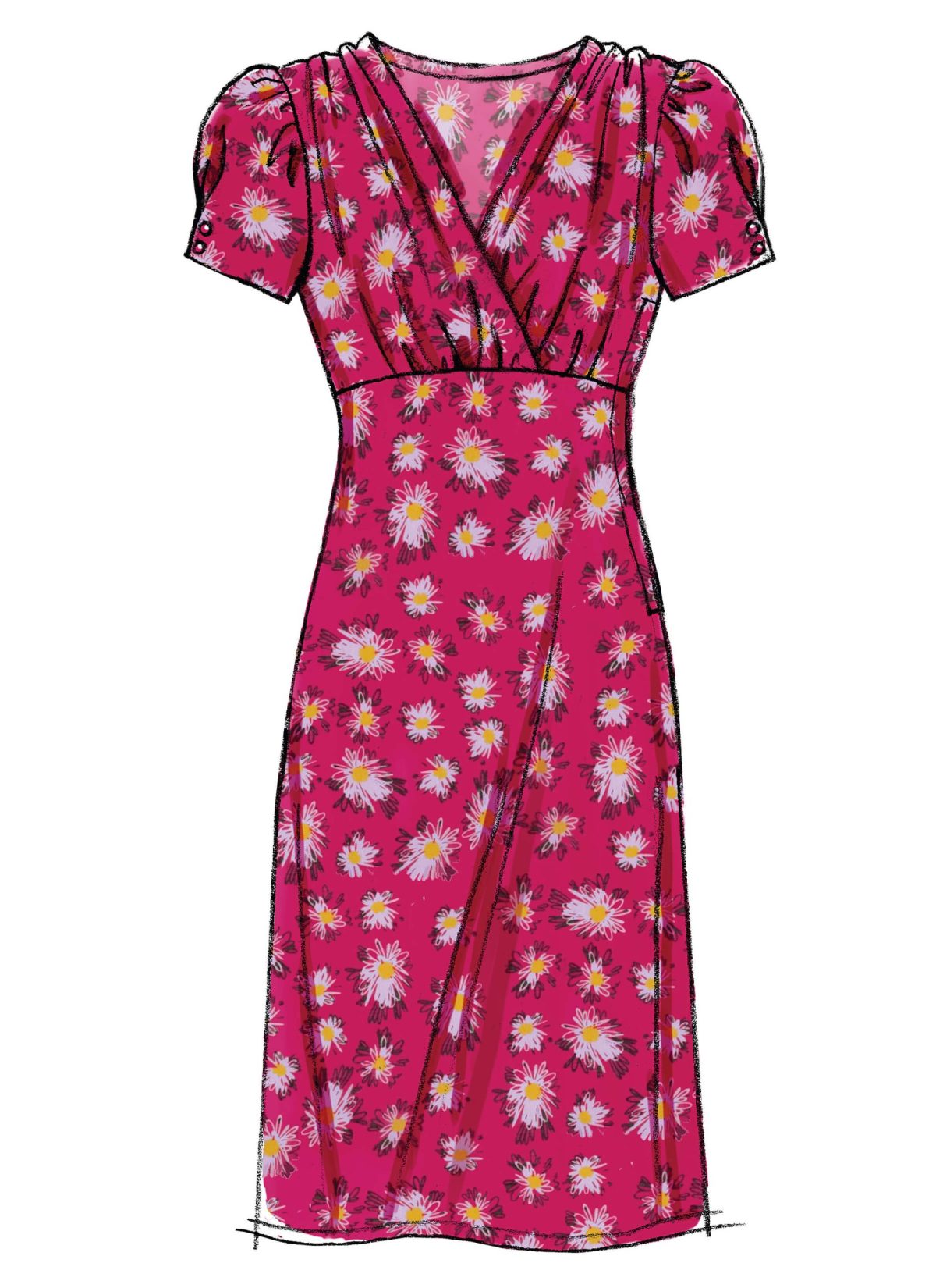 McCall's Sewing Pattern M7116 Misses' Dresses
