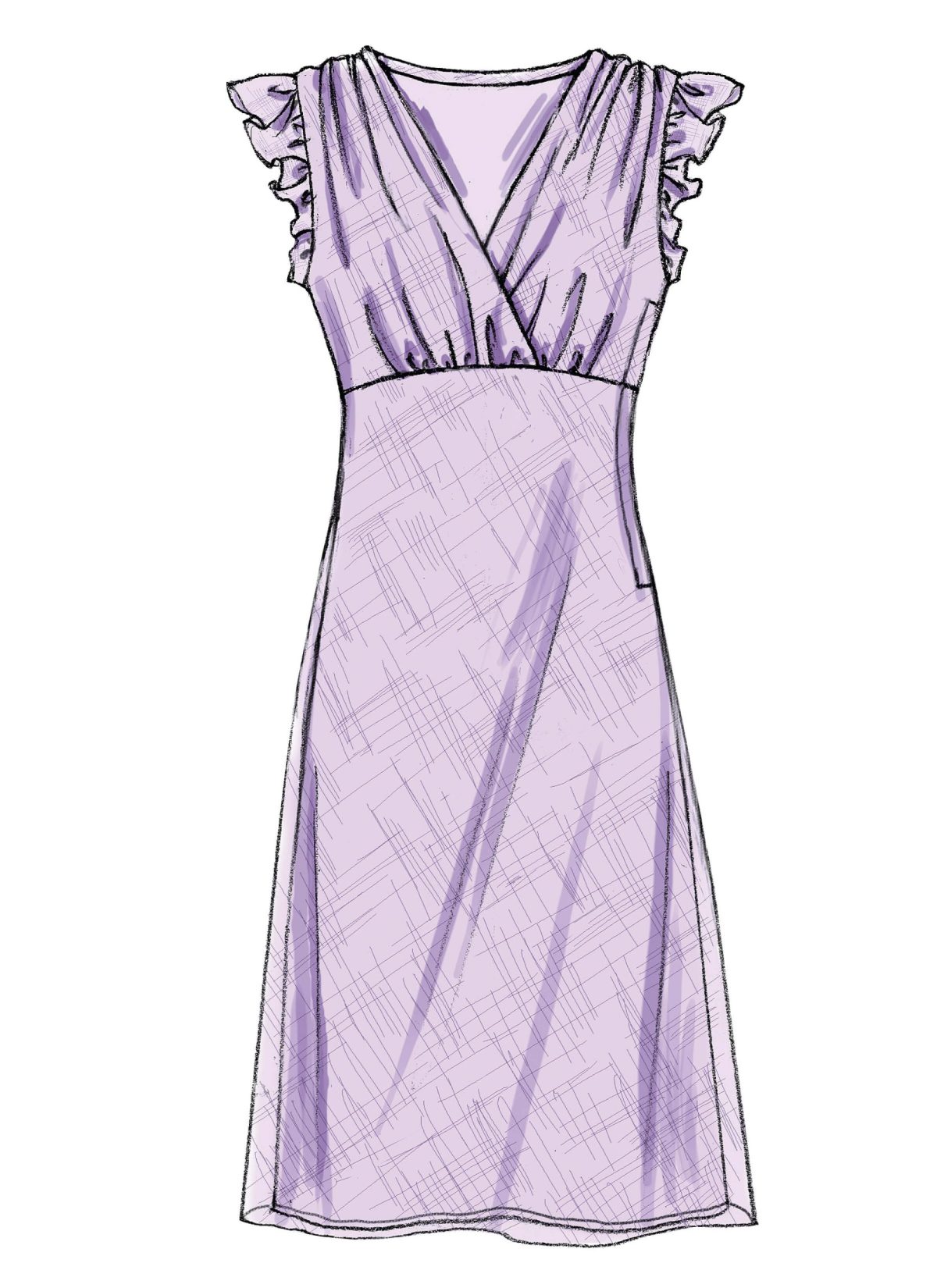 McCall's Sewing Pattern M7116 Misses' Dresses