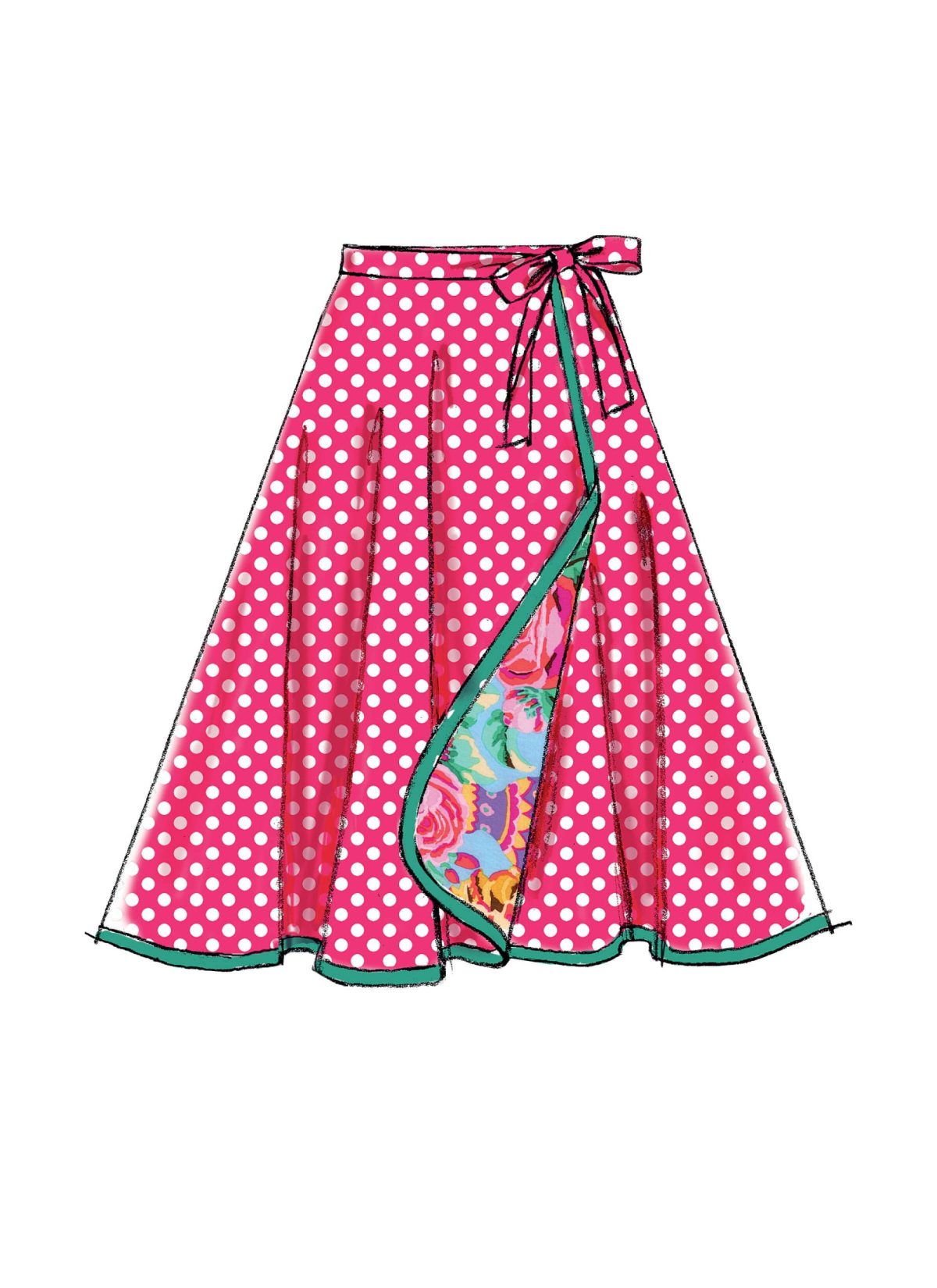 McCall's Sewing Pattern M7129 Misses' Skirts