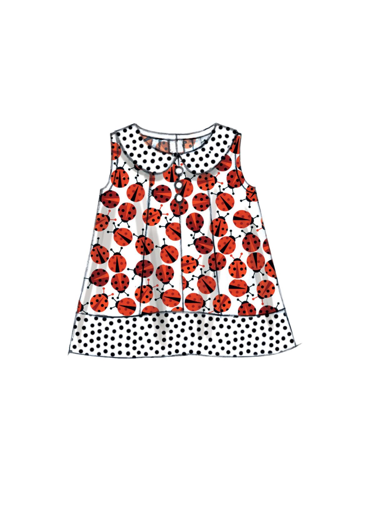 McCall's Sewing Pattern M7177 Infants' Dresses and Panties
