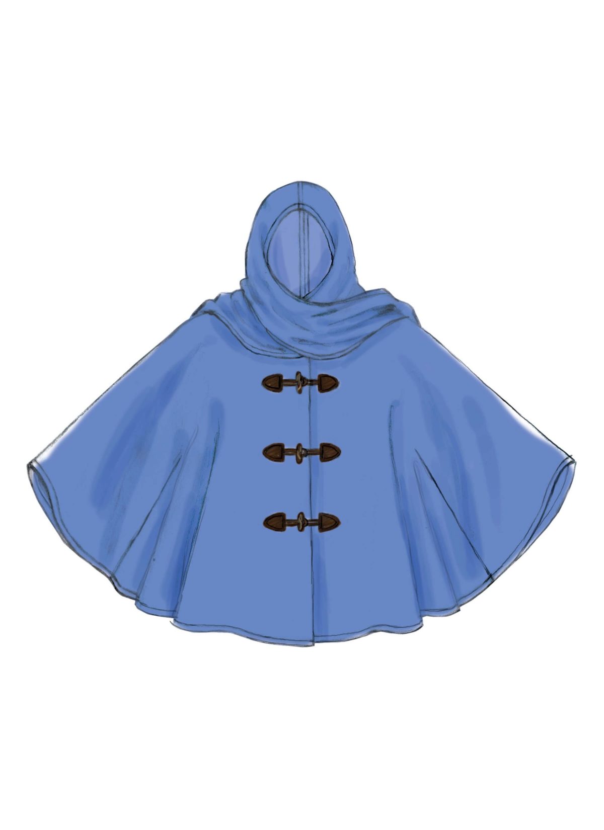 McCall's Sewing Pattern M7202 Misses' Ponchos
