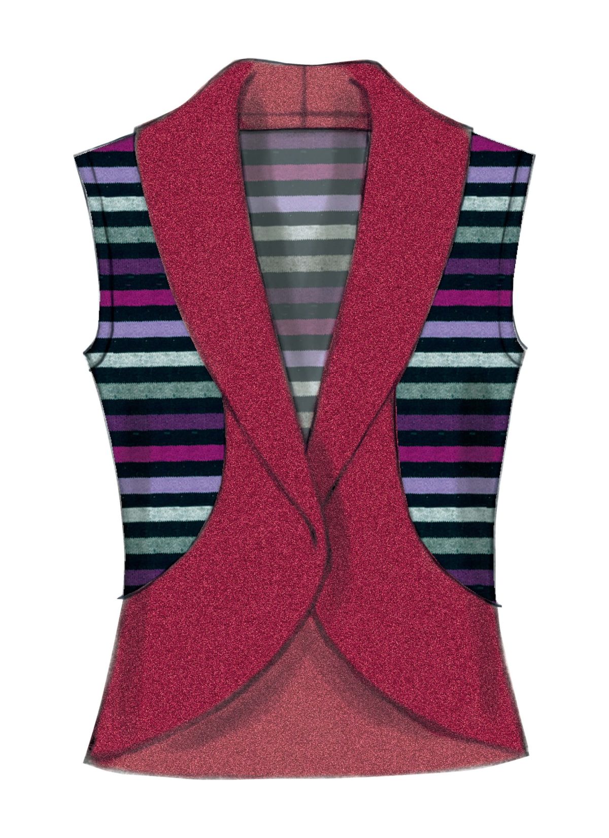 McCall's Sewing Pattern M7254 Misses' Cardigans