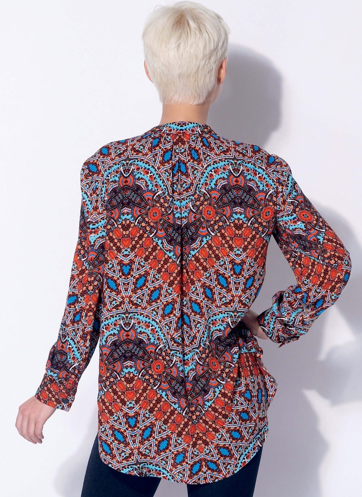 McCall's Sewing Pattern M7324 Misses' Half Placket Tops and Tunic