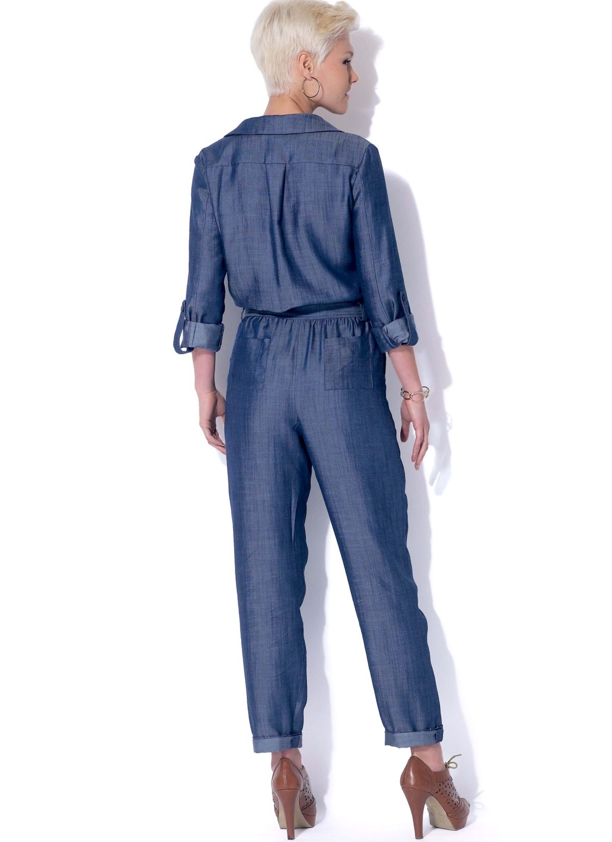 McCall's Sewing Pattern M7330 Misses' Button-Up Rompers and Jumpsuits