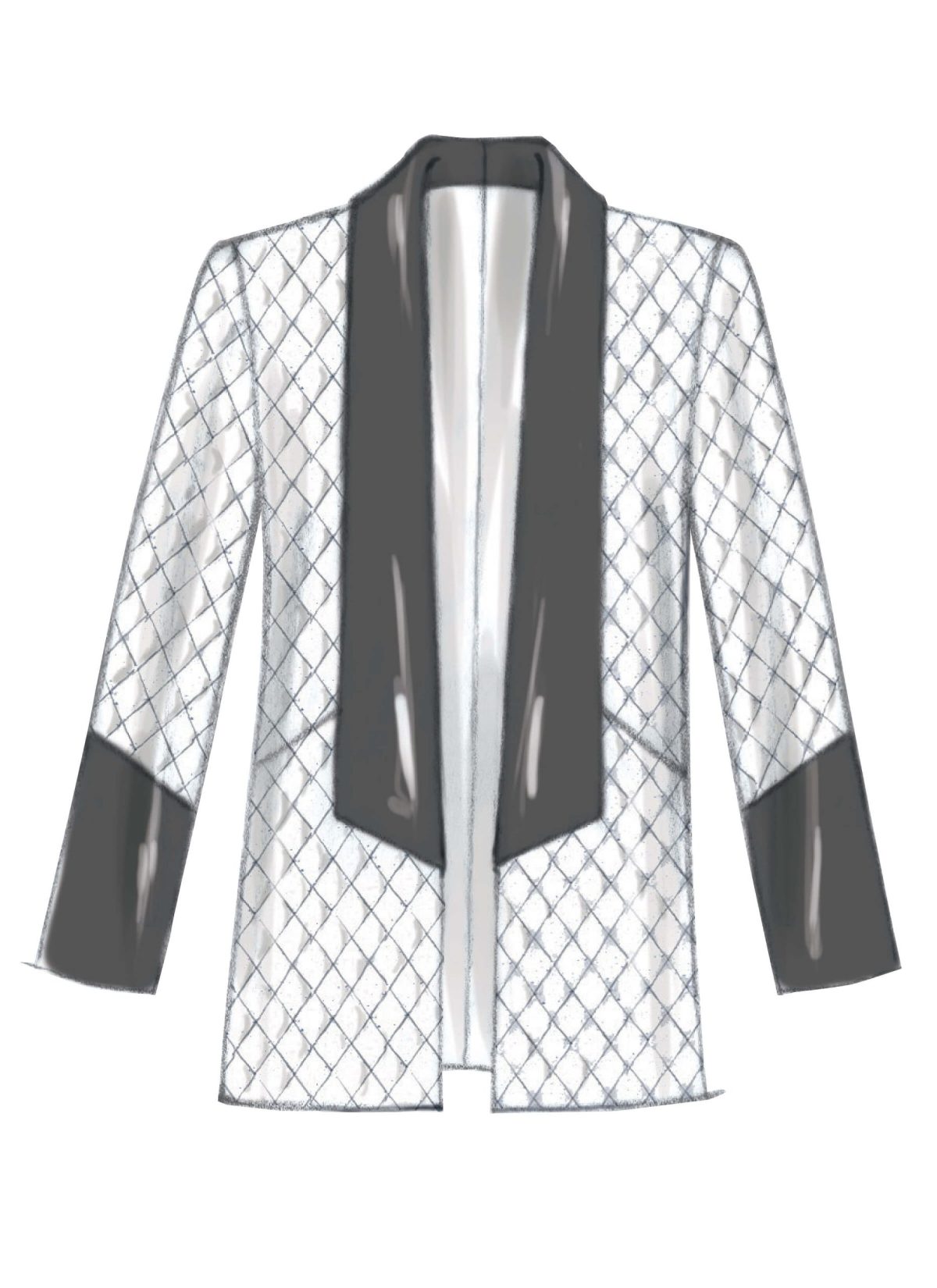 McCall's Sewing Pattern M7332 Misses' Open Front Vest and Jackets