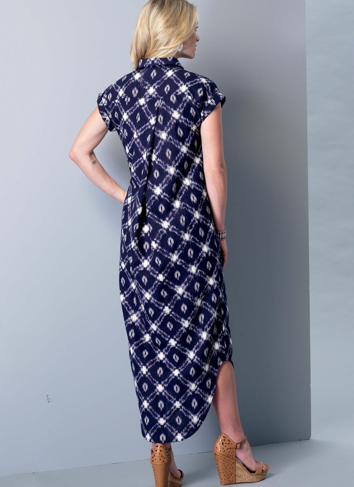 McCall's Sewing Pattern M7387 Misses' Button-Down Top, Tunic, Dresses and Belt