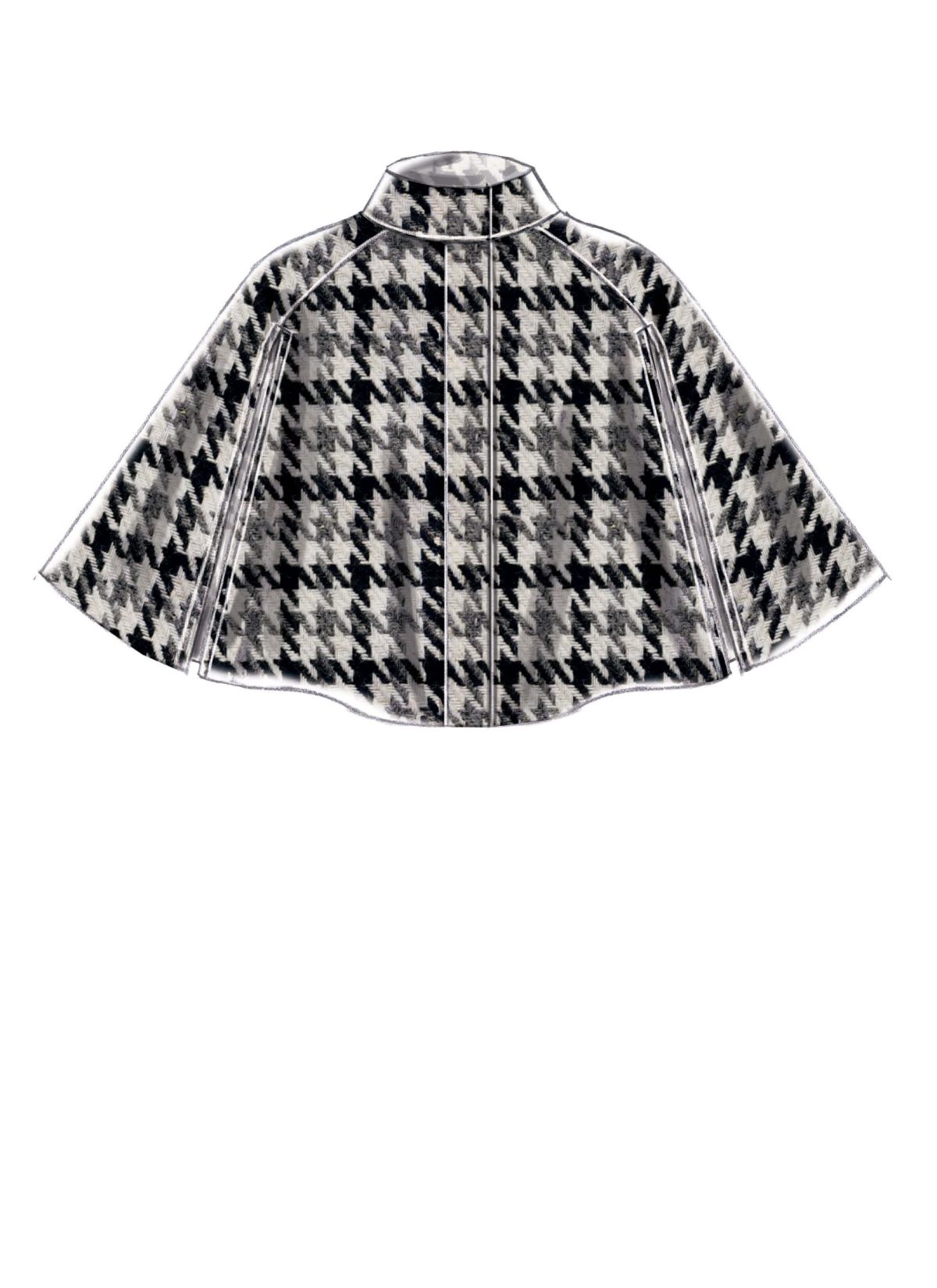 McCall's Sewing Pattern M7477 Misses' Hooded, Collared or Collarless Capes