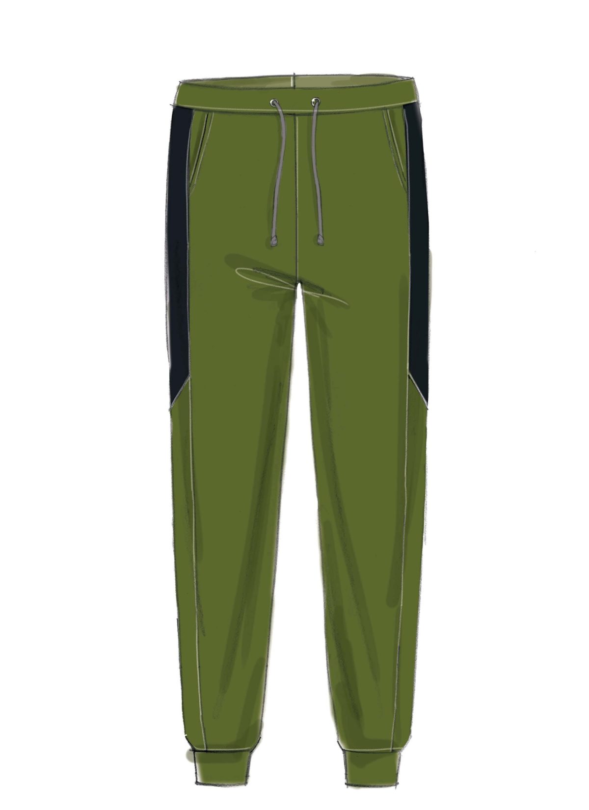 McCall's Sewing Pattern M7486 Men's Raglan Sleeve Tops and Drawstring Pants