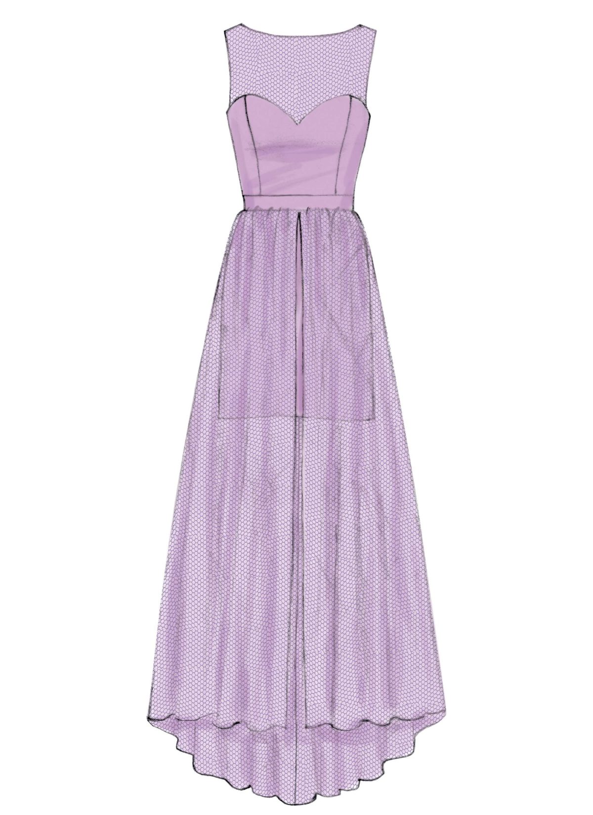 McCall's Sewing Pattern M7507 Misses' Mix-and-Match Sweetheart Dresses