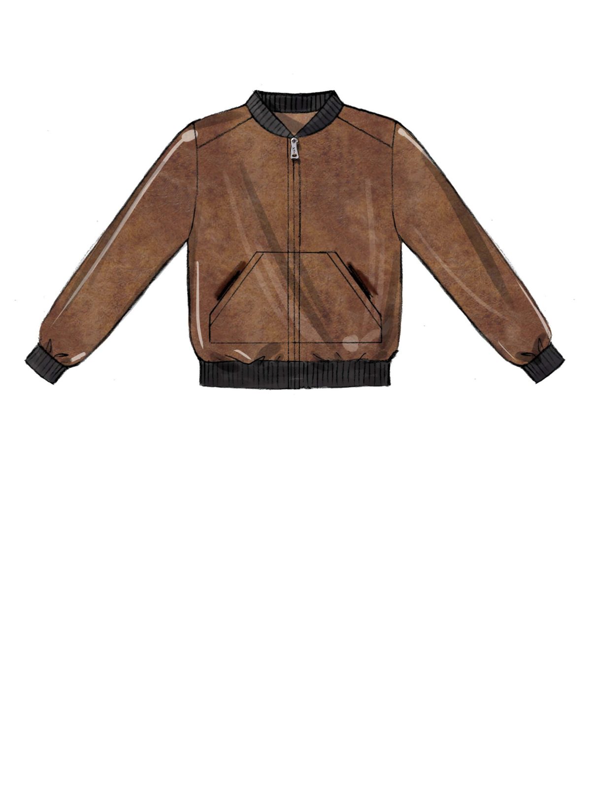 McCall's Sewing Pattern M7619 Children's/Girls'/Boys' Bomber Jackets