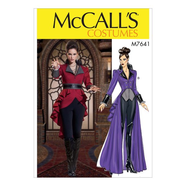 McCall's Sewing Pattern M7641 Misses' Jacket Costume with Belt