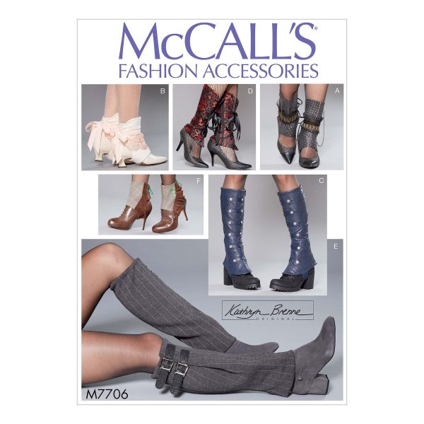McCall's Sewing Pattern M7706 Misses' Spats