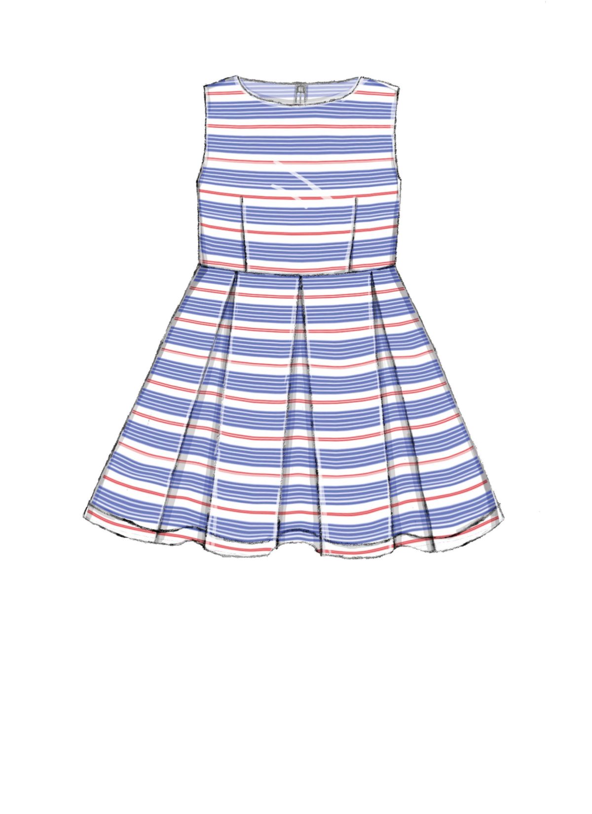 McCall's Sewing Pattern M7707 Children/Girls' Dresses and 18" Doll Dress